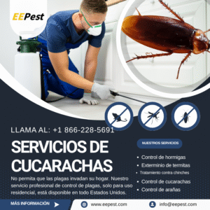 Empresa de control de cucarachas en Paterson, New Jersey cerca de mí. Llama al (888) 217-3407.